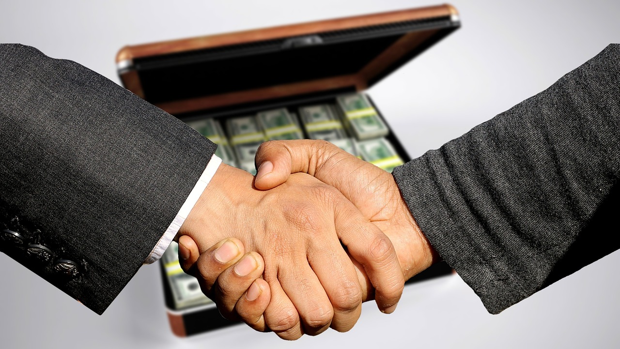 Sales Agreement handshake