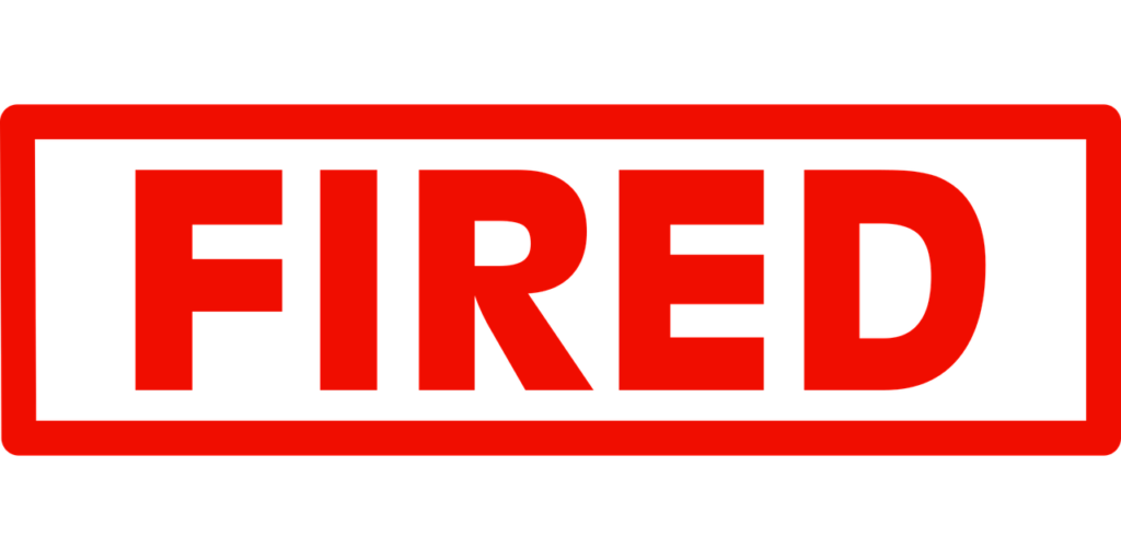 Your Fired Sign